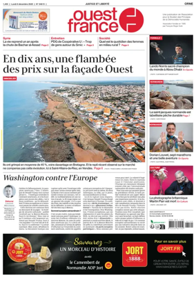 Cover of Ouest France (Orne)