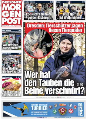 Cover of Dresdner Morgenpost