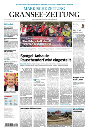 Cover of Gransee-Zeitung