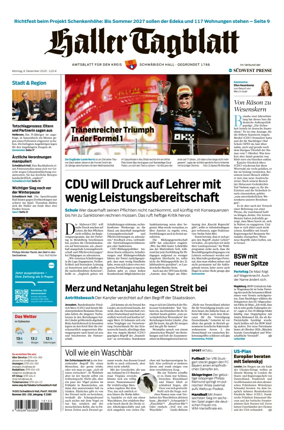 Cover of Haller Tagblatt