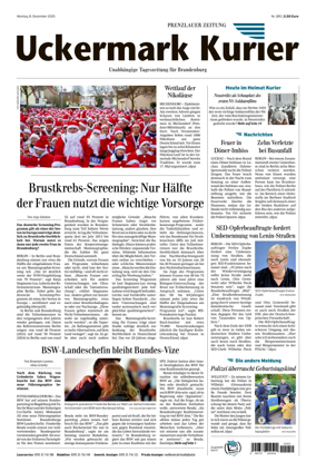 Cover of Prenzlauer Zeitung