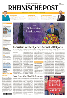 Cover of Rheinische Post Krefeld Kempen