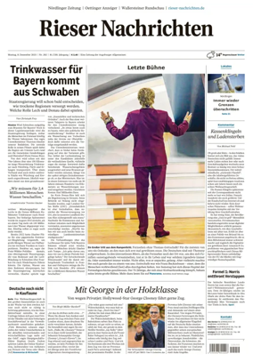Cover of Rieser Nachrichten