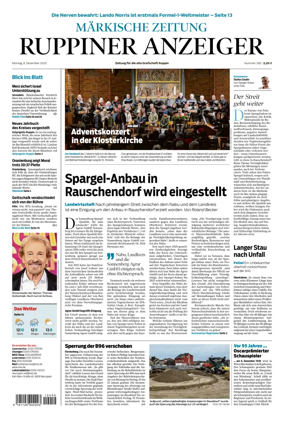 Cover of Ruppiner Anzeiger