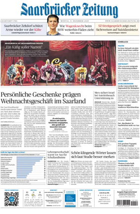 Cover of Saarbruecker Zeitung