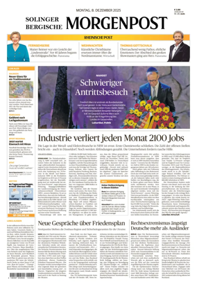 Cover of Solinger Bergische Morgenpost/Remscheid