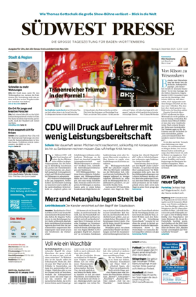 Cover of Südwest Presse (Ulm)
