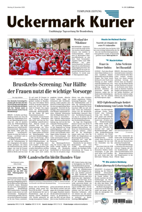 Cover of Templiner Zeitung