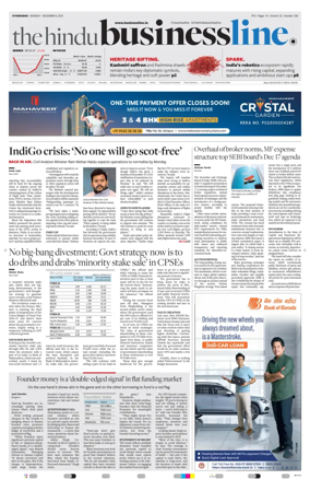 Cover of BusinessLine (Hyderabad)