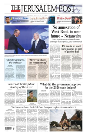 Cover of Jerusalem Post