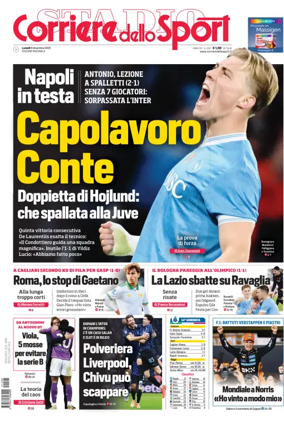 Cover of Corriere dello Sport