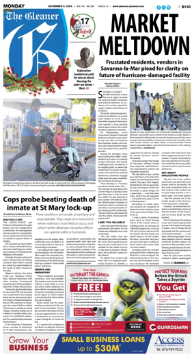 Cover of Jamaica Gleaner