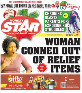 Cover of The Star (Jamaica)