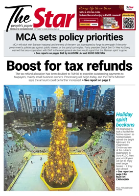 Cover of The Star Malaysia