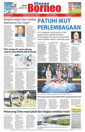 Cover of Utusan Borneo (Sabah)