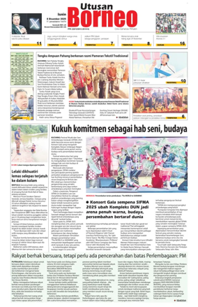 Cover of Utusan Borneo (Sarawak)