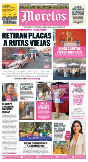 Cover of Diario de Morelos