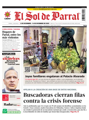 Cover of El Sol de Parral