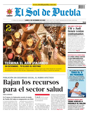 Cover of El Sol de Puebla