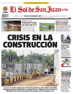 Cover of El Sol de San Juan del Río