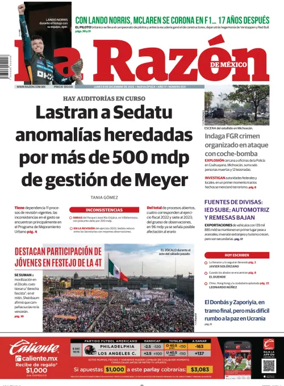 Cover of La Razón de México
