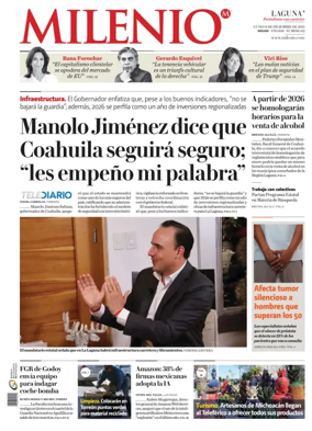 Cover of Milenio Laguna