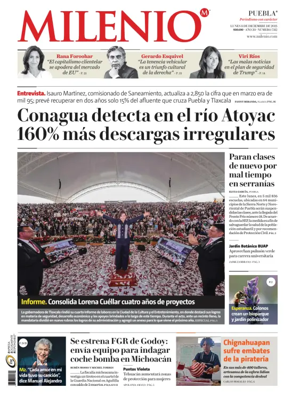 Cover of Milenio Puebla
