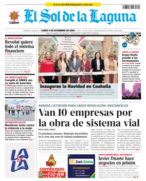 Cover of Noticias del Sol de la Laguna