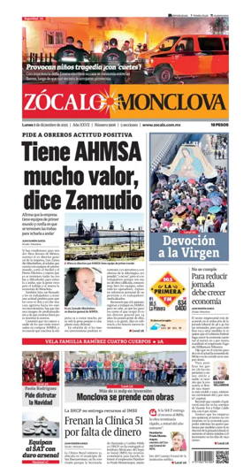 Cover of Zócalo Monclova