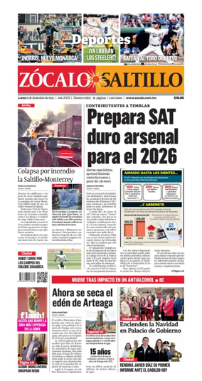 Cover of Zócalo Saltillo