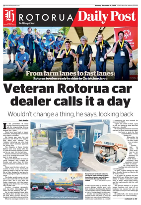 Cover of Rotorua Daily Post