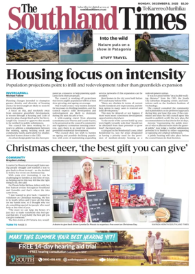 Cover of The Southland Times