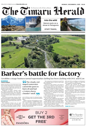 Cover of The Timaru Herald