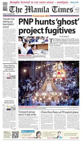 Cover of Manila Times