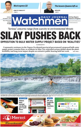 Cover of Watchmen Daily Journal