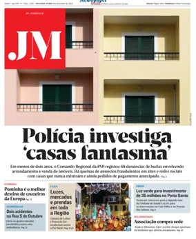 Cover of Jornal Madeira