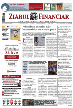 Cover of Ziarul Financiar