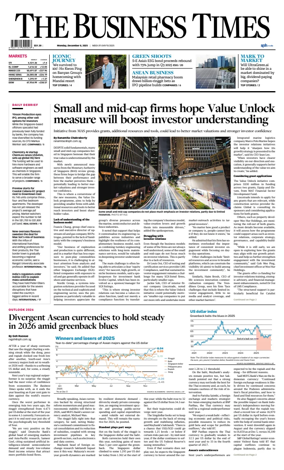 Cover of The Business Times