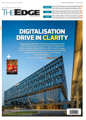 Cover of The Edge Singapore