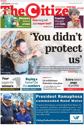 Cover of The Citizen (Gauteng)