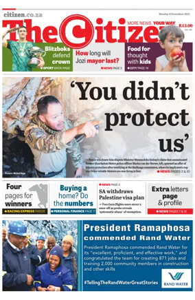 Cover of The Citizen (KZN)