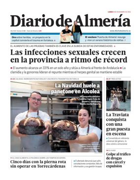 Cover of Diario de Almeria