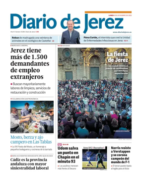 Cover of Diario de Jerez