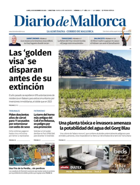 Cover of Diario de Mallorca