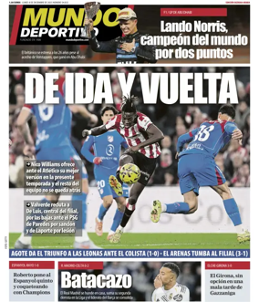 Cover of Mundo Deportivo (Bizkaia-Araba)