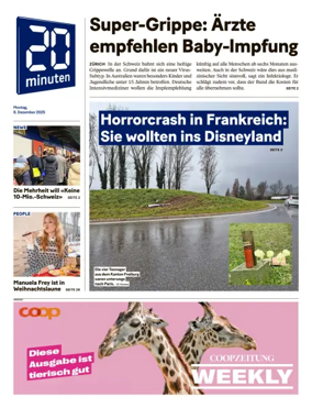 Cover of 20 Minuten - Zurich