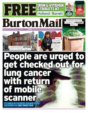 Cover of Burton Mail