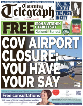 Cover of Coventry Telegraph
