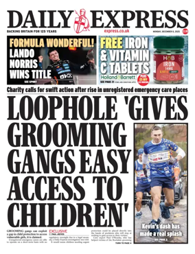 Cover of Daily Express