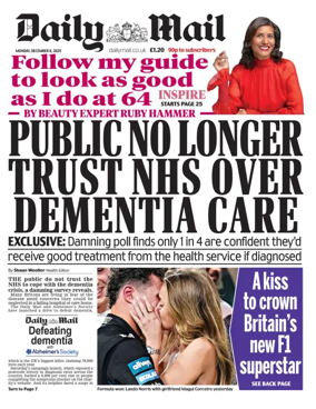 Cover of Daily Mail
